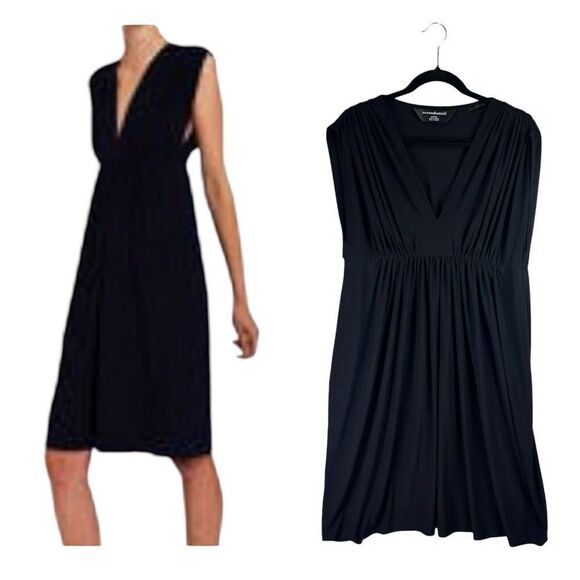 Norma Kamali Classic Black Dress - Picture 1 of 5